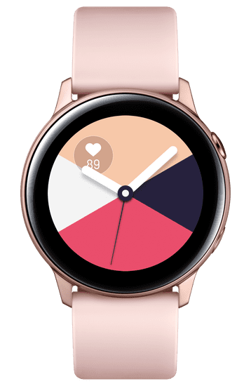 SAMSUNG Galaxy Watch Active, Rózsaszín-arany (SM-R500NZDAXEZ)