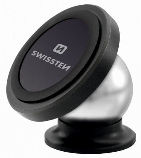 SWISSTEN S-Grip Dashboard M2 65010305 mágneses telefontartó autóba