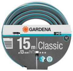 Gardena 18000-20 tömlő Classic (1/2")15m armatúra nélkül