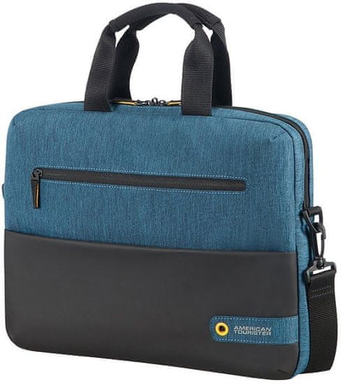 American Tourister American Tourister City Drift Laptop Bag 13,3"-14,1", fekete/kék 28G*19003