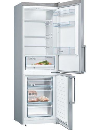 BOSCH KGV39UL30 Kombinált hűtőszekrény, 344 L, A++