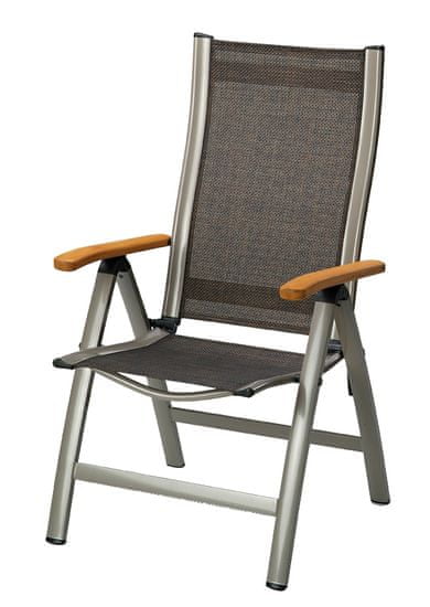 Rojaplast ASS COMFORT Kerti szék, Cappuccino/Pezsgő