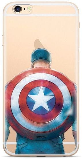 MARVEL Hátsó Borító a Huawei Y6 2018 Captain America 002 MPCCAPAM302 számára