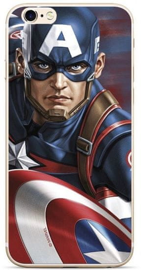 MARVEL Hátsó Borító a Huawei Y6 2019 Captain America 022 MPCCAPAM7849 számára