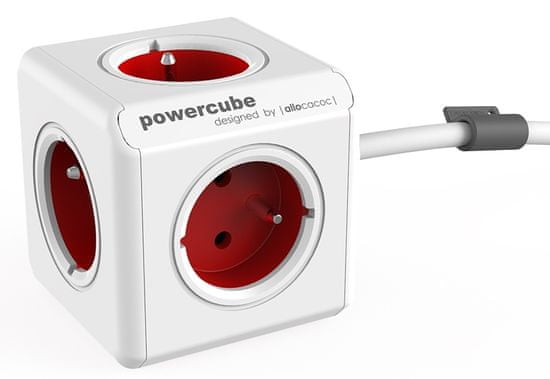 PowerCube PowerCube Extended Schuko (Red)