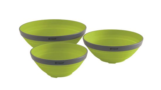 Outwell Collaps Bowl Set Lime Green