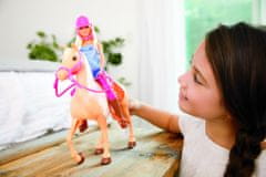 Mattel Barbie baba lóval