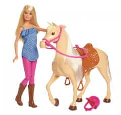 Mattel Barbie baba lóval
