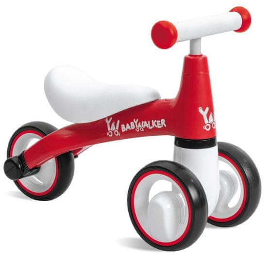 Mondo toys Baby Walker pedál nélküli gyerekkerékpár piros