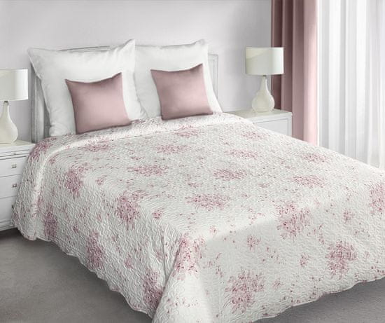 My Best Home JENIFER rózsaszín virágok ágytakaró 220 x 240 cm