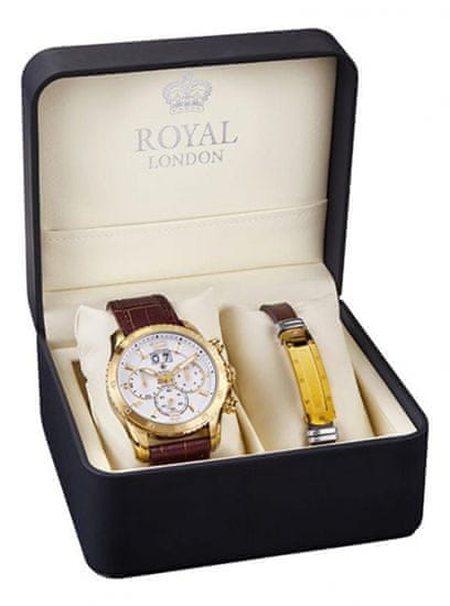 Royal London karóra készlet karkötővel 41271-03-SET