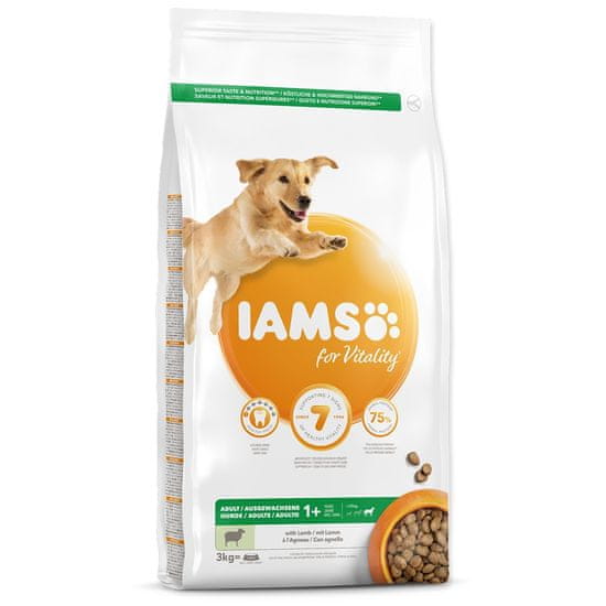 IAMS Dog Adult Large Lamb 3 kg