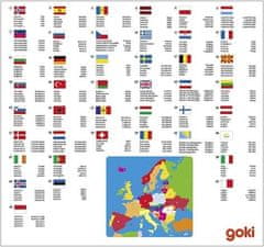 Goki Puzzle a táblán - Európa