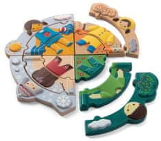 Plan Toys Puzzle - Divat az időjárás alapján