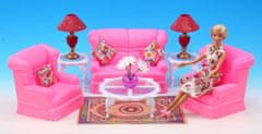 Lamps Gloire nappali szett Barbie babák számára