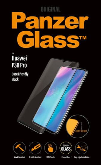 PanzerGlass Premium Huawei P30 Pro-ra, fekete 5336