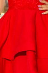 Numoco Női estélyi ruha Laura piros L