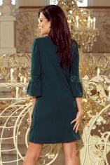 Numoco Női estélyi ruha Margret sötétzöld XL