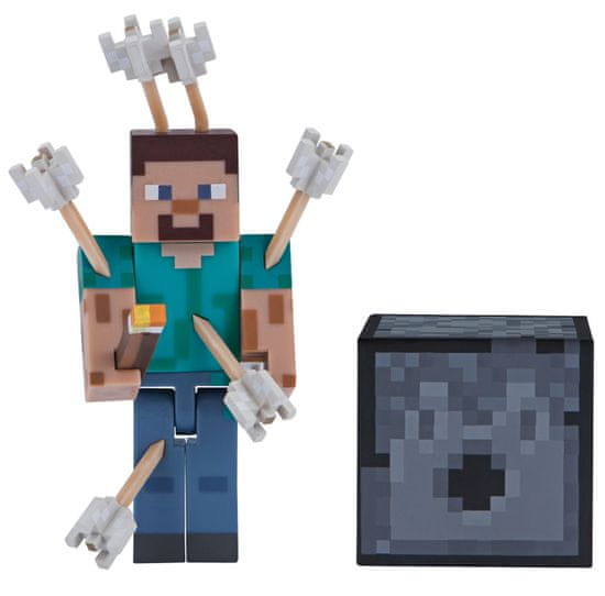 TM Toys Minecraft Steve figura nyilakkal