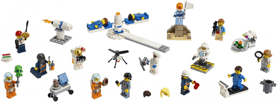LEGO City 60230 Figura szett - Űrkutatás