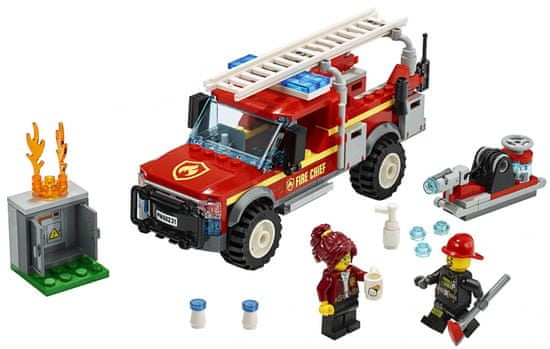 LEGO City 60231 A tűzoltók parancsnokának tűzoltóautója