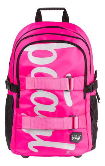 BAAGL Iskolai hátizsák Skate Pink