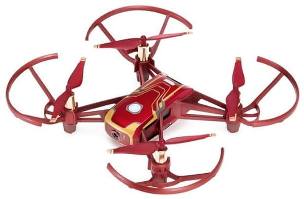 DJI RYZE Tello Iron Man Edition - RC kvadkopter, kicsi és könnyű drón, programozható