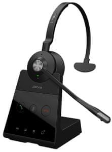 Hands-free Jabra Engage 65, Mono Businness Call centrum profi használat passzív zajelnyomás zajcsökkentés nagy kapacitás