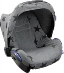 Dooky Seat Cover 0+ Grey Stars