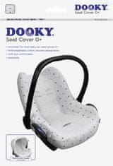 Dooky Seat Cover 0+ Light Grey Crowns