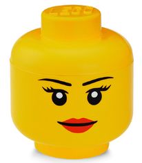 LEGO Tárolófej (S méret) - lány
