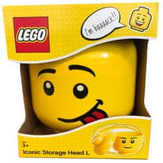 LEGO Tárolófej (L méret) - silly