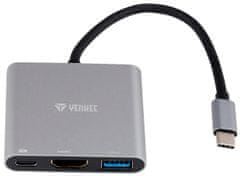 Yenkee USB C HDMI, USB C,A, YTC 031 számára