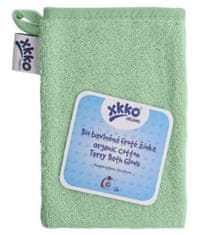 XKKO BIO pamut frottír mosdókesztyű Organic - Mint