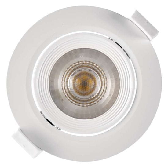 EMOS LED spotlámpa fehér, kör, meleg fehér (7 W)