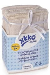 XKKO Többrétegű pelenka Organic (4/8/4) - Newborn Natural