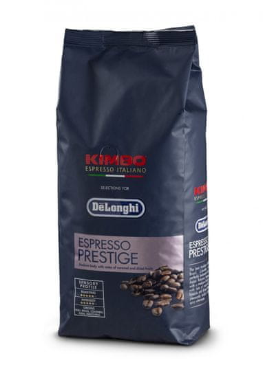 Kimbo DeLonghi kávébabok Espresso Prestige 1kg