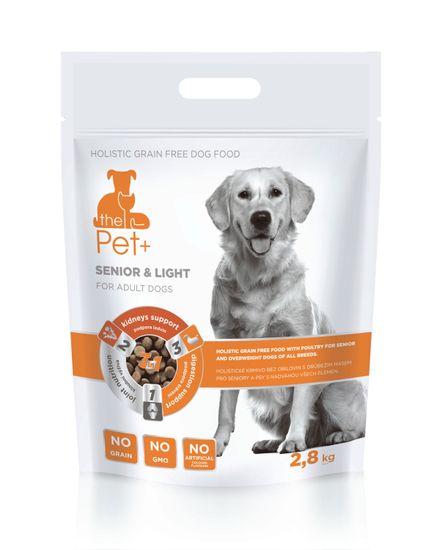thePet+ 3in1 dog SENIOR &LIGHT Adult 2,8 kg