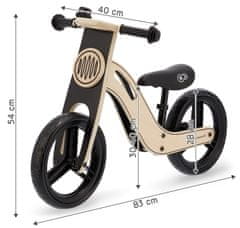 Uniq pedál nélküli gyerekkerékpár natural