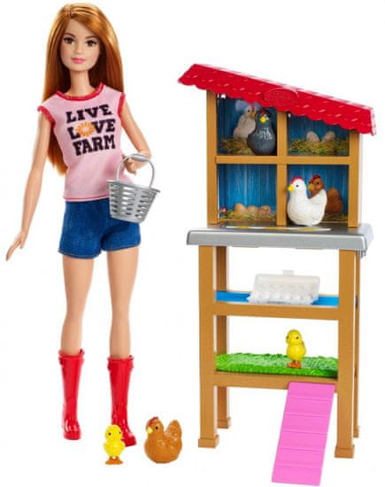 Mattel Barbie Farmer Szakma játékkészlet babával