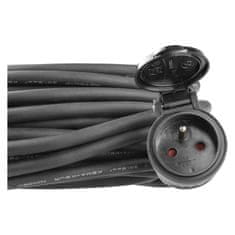 EMOS Gumi hosszabbító kábel - csatlakozó, 20 m, 3× 1,5 mm2