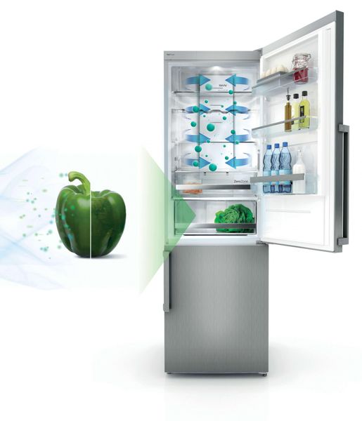Szabadon álló kombinált hűtőszekrény Gorenje NRK6202GHW4 MultiFlow