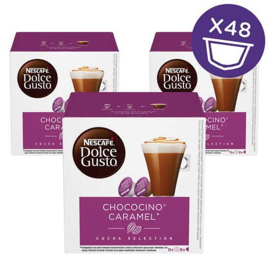 NESCAFÉ Choco Caramel Forró csoki kapszula, 3x16 db