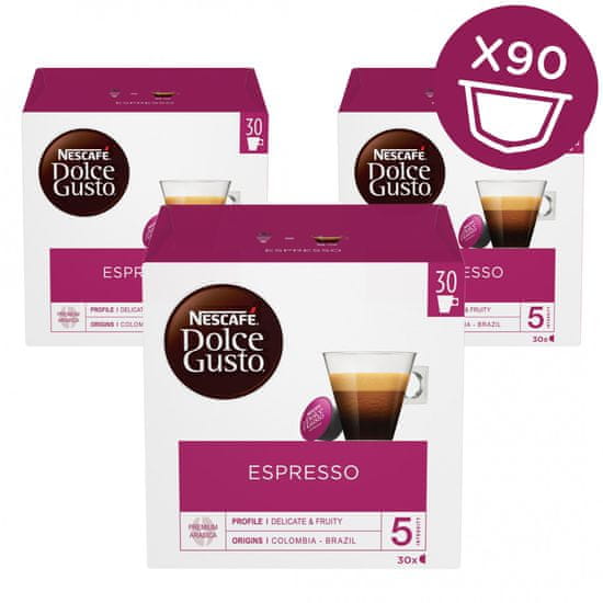 NESCAFÉ Espresso kávékapszula 3 x 30 db