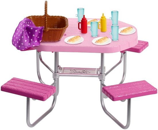 Mattel Barbie bútorok és kiegészítők: Piknik