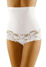 Wolbar Női alakformáló fehérnemű Preciosa white + Nőin zokni Gatta Calzino Strech, fehér, XXL