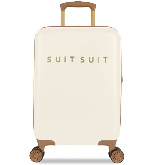 SuitSuit Utazó bőrönd TR-7104/3-S - Fab Seventies Antique White