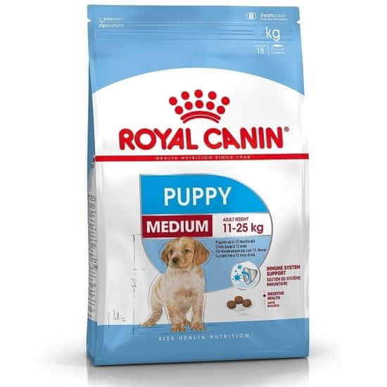Royal Canin Medium Junior kutyatáp - 4kg