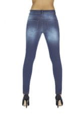 Bas Bleu Női leggingsz Timea light blue + Nőin zokni Gatta Calzino Strech, világos kék, S