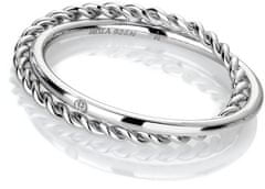 Hot Diamonds Luxus ezüst gyűrű valódi gyémánttal Jasmine DR210-el (Kerület 51 mm)